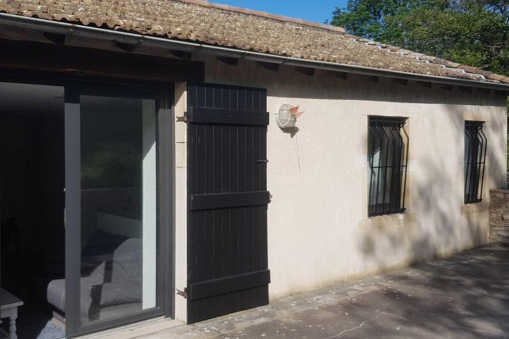 Maisonnette Sur La Voie Verte A Berze La Ville Villa Exteriör bild